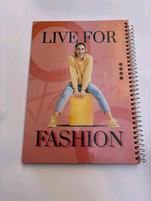 كشكول سلك طويل 100ورقه لوكس