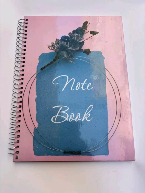 كشكول سلك طويل 100ورقه لوكس