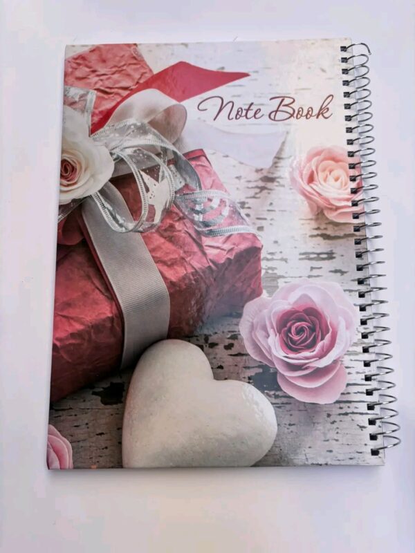 كشكول سلك طويل 100ورقه لوكس