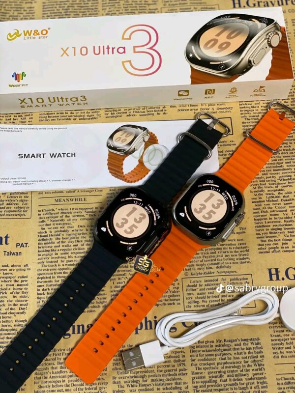 X10ULTRA 3 ساعه اسمارت