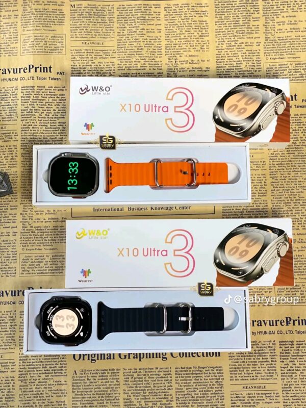X10ULTRA 3 ساعه اسمارت